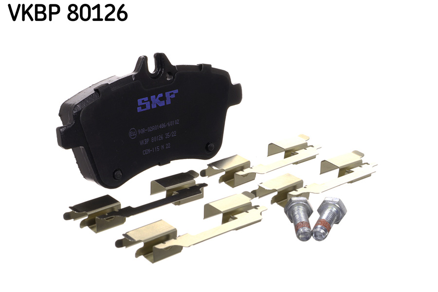 Placute frana SKF VKBP 80126